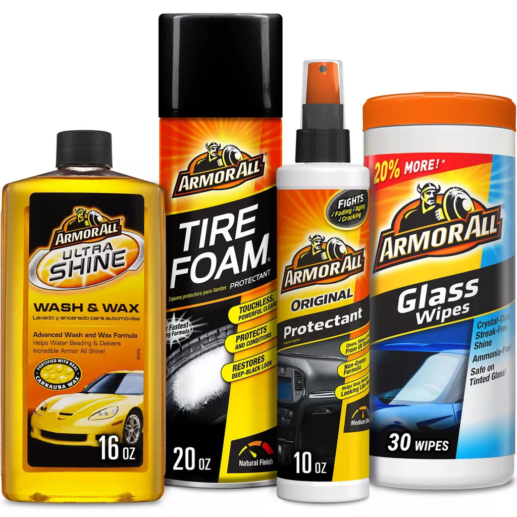 Armor All Complete Car Care Automotive Cleaning Kit