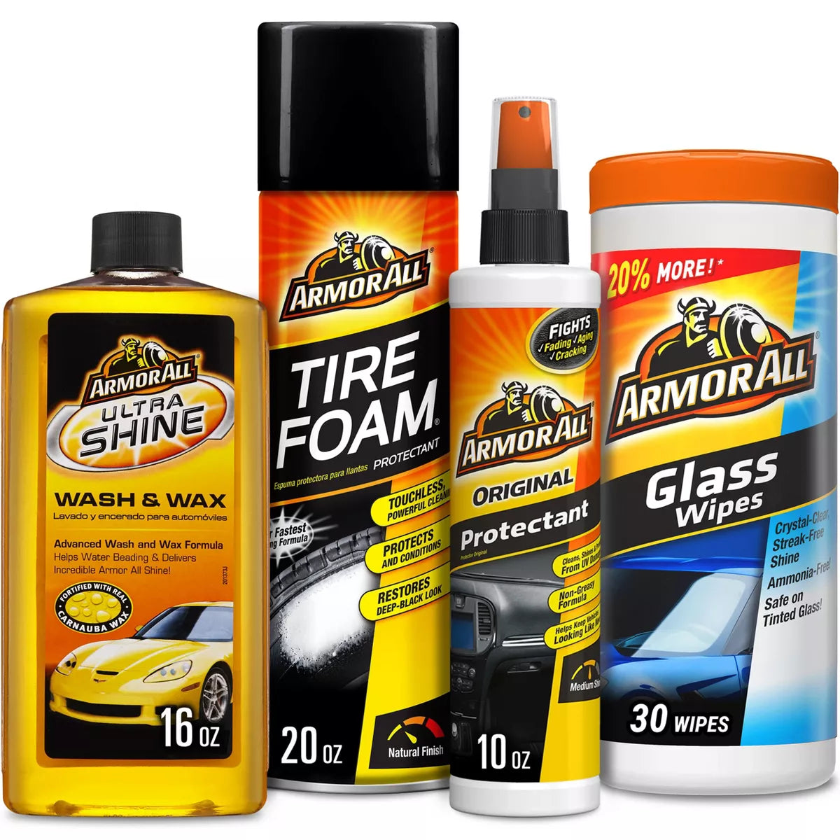 Armor All Complete Car Care Automotive Cleaning Kit