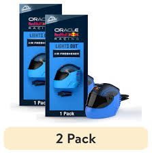 (2 Pack)  Podium Series Helmet Vent Clip Car Air Freshener, Lights Out Scent