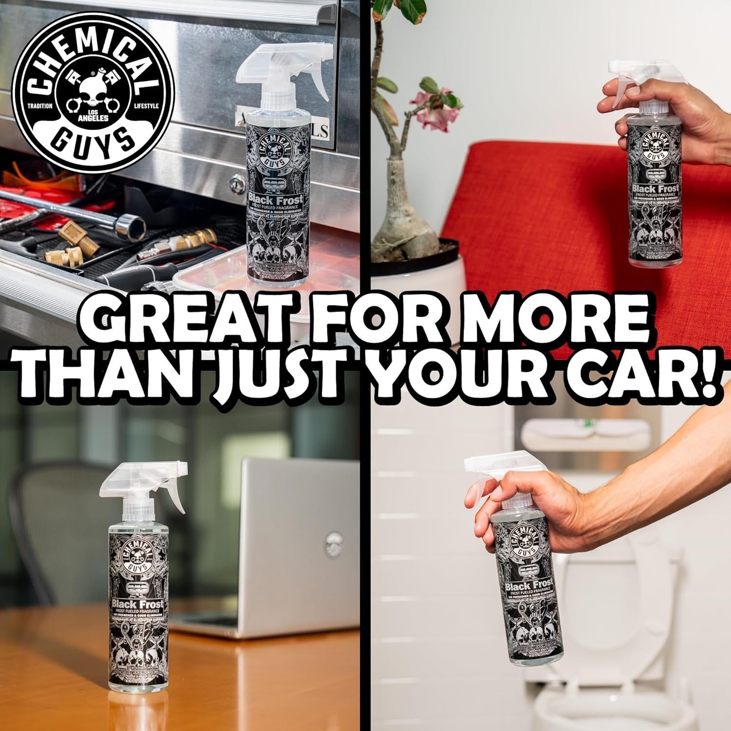 Chemical Guys  Black Frost Air Freshener and Odor Eliminator